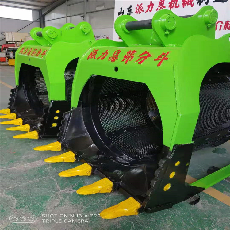 挖掘機篩分設備旋轉篩分斗洗沙斗泥土砂石分離機(圖8) 挖掘機篩分設備旋轉篩分斗洗沙斗泥土砂石分離機(圖8)