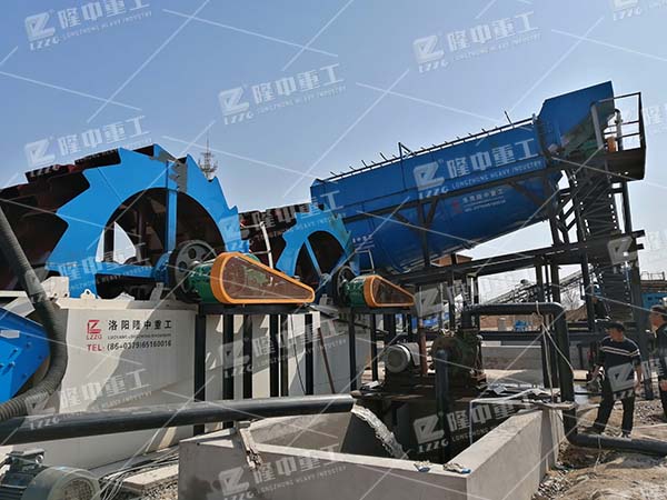 洗石粉用什么設備,輪斗洗砂機和螺旋洗砂機哪個更好用?(圖1) 洗石粉用什么設備,輪斗洗砂機和螺旋洗砂機哪個更好用?(圖1)