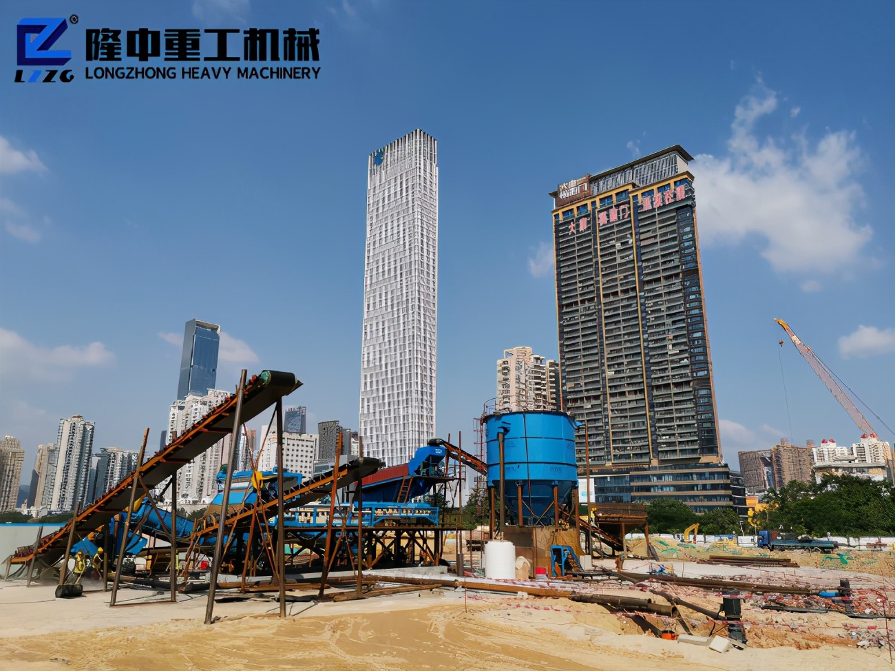 水洗砂機械+細砂回收機,讓你洗砂效率又高又環保(圖1) 水洗砂機械+細砂回收機,讓你洗砂效率又高又環保(圖1)