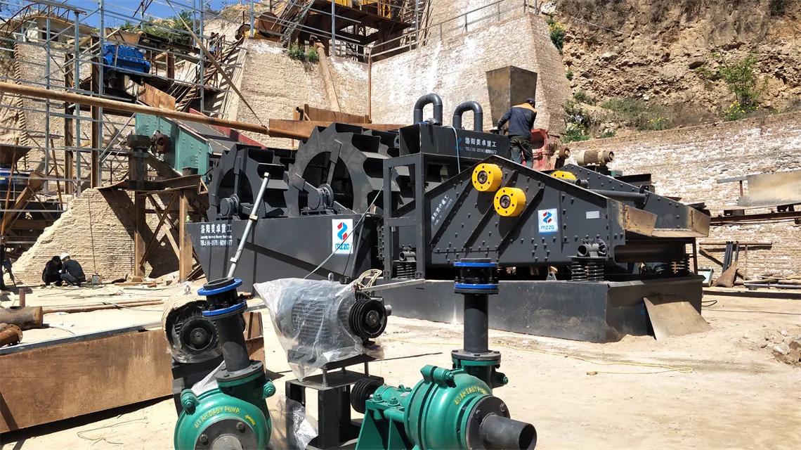 稀油潤滑洗砂機“重”新出發,踏上“征”途(圖1) 稀油潤滑洗砂機“重”新出發,踏上“征”途(圖1)