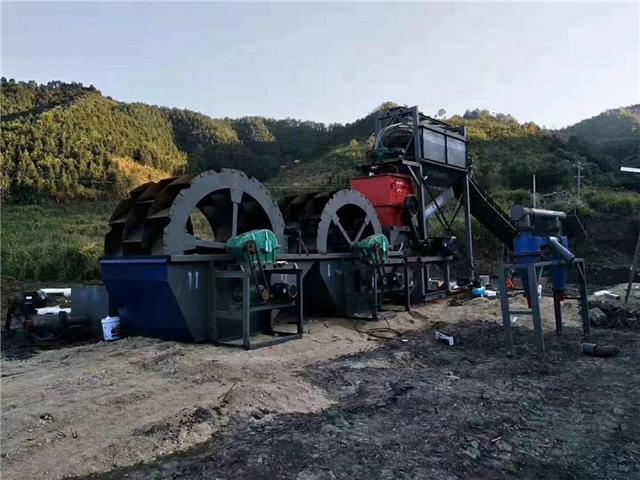傳統洗砂機設備安裝現場圖片(圖5)