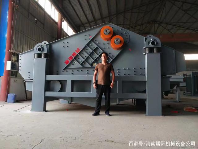 洗沙場振動脫水篩_水洗砂高頻振動脫水機(圖1) 洗沙場振動脫水篩_水洗砂高頻振動脫水機(圖1)