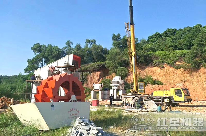 洗山沙用什么機器好？每小時可以洗多少噸沙子？(圖1)