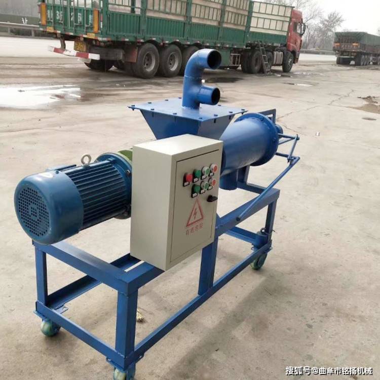 斜篩式豬糞分離機豬糞擠壓脫水機(圖4)