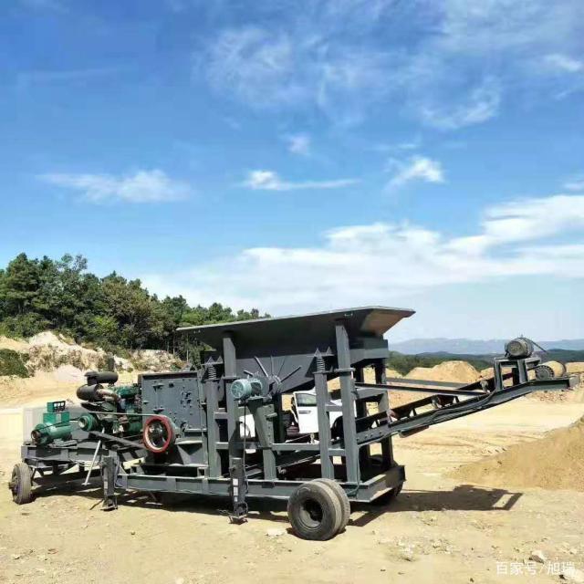 平板篩沙機移動式破碎機輪斗式洗砂機細沙收集機滾筒篩沙機(圖2)