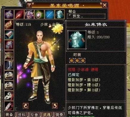 天龍懷舊服：半城煙沙第一少林，70萬血6100攻，你覺得價值幾何？(圖1)