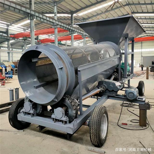移動篩沙機(jī)設(shè)備，移動式無軸滾筒篩可靠嗎？(圖2)