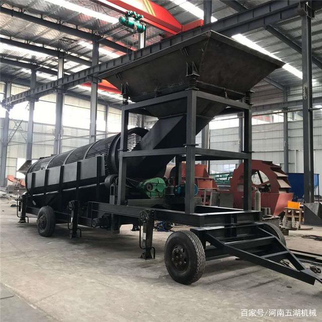 移動篩沙機(jī)設(shè)備，移動式無軸滾筒篩可靠嗎？(圖1)