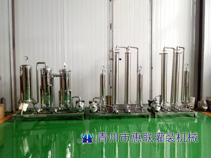 白酒過濾機可以催熟新酒，達到陳化老熟的效果(圖1)