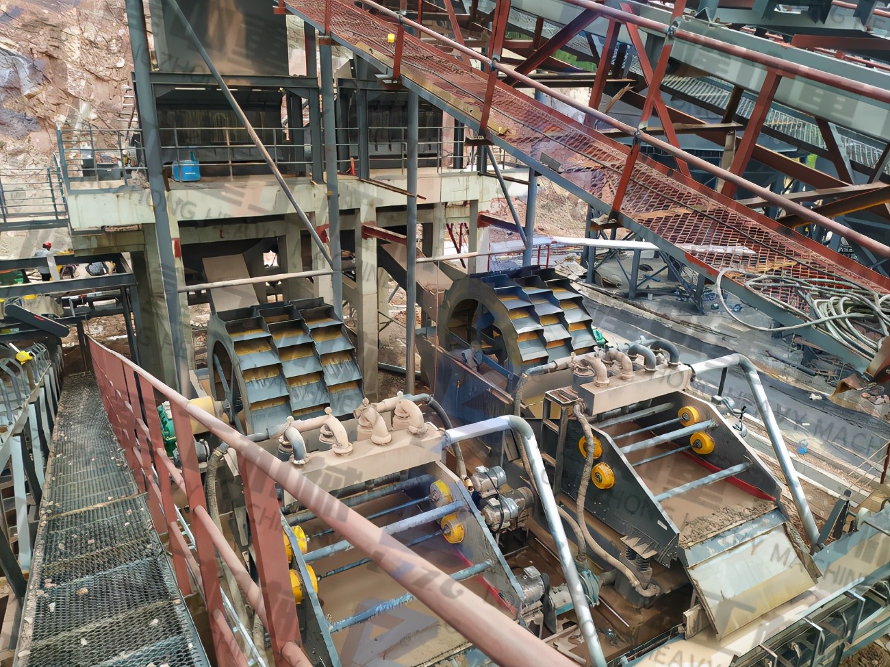 洗砂機是如何運作的？具體工作原理是什么？(圖1)