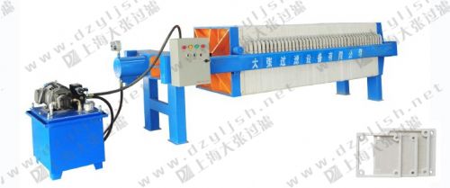 板框壓濾機(jī)的簡(jiǎn)要介紹(圖1) 板框壓濾機(jī)的簡(jiǎn)要介紹(圖1)