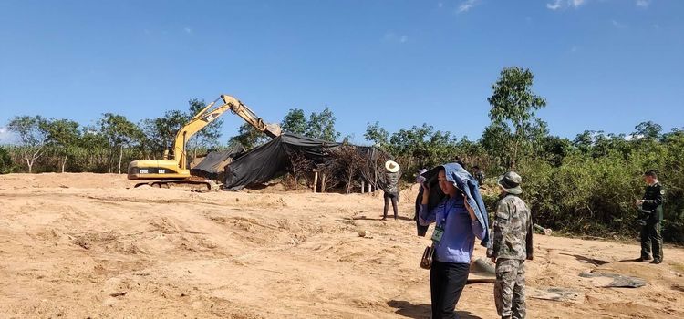 儋州市利劍行動重拳打擊非法洗沙場(圖18) 儋州市利劍行動重拳打擊非法洗沙場(圖18)