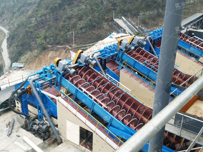 螺旋洗砂機產量低是什么問題？怎樣解決(圖1)