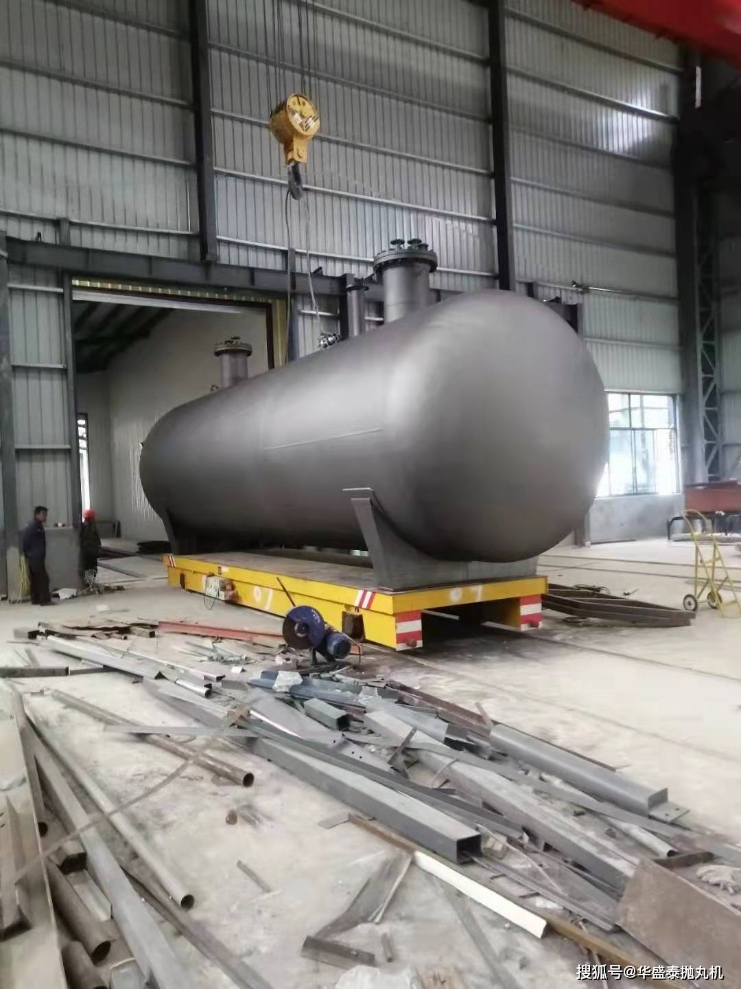 滾筒式除銹機(圖1)