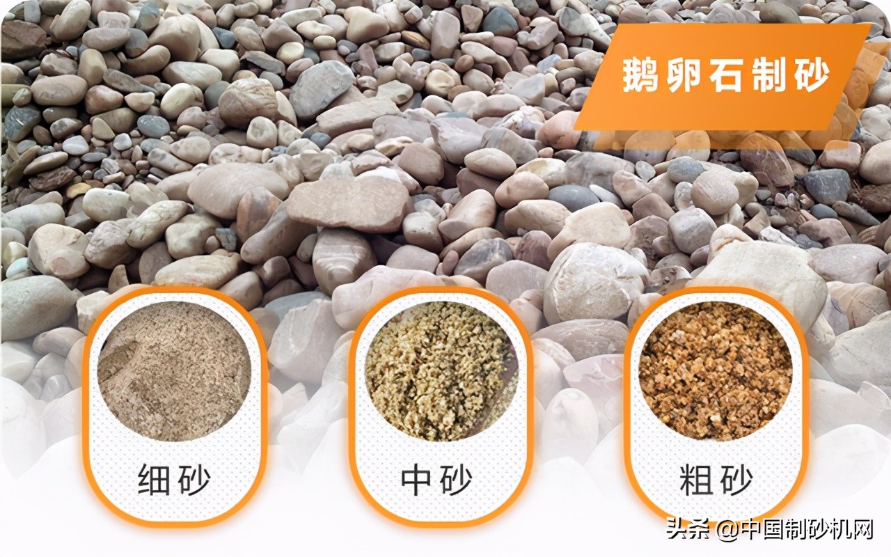 鵝卵石是如何制成沙子的?需要幾步?有哪些設(shè)備?(圖4) 鵝卵石是如何制成沙子的?需要幾步?有哪些設(shè)備?(圖4)