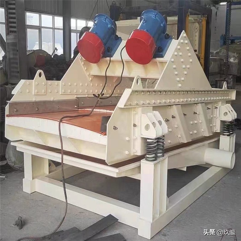 精煤脫水篩尾煤回收機直線篩(圖6) 精煤脫水篩尾煤回收機直線篩(圖6)