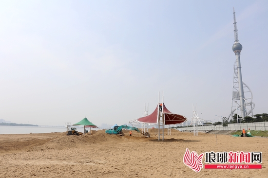 山東臨沂:清洗陽光沙灘,濱河景觀將大變樣(圖3) 山東臨沂:清洗陽光沙灘,濱河景觀將大變樣(圖3)