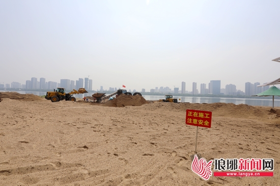 山東臨沂:清洗陽光沙灘,濱河景觀將大變樣(圖4) 山東臨沂:清洗陽光沙灘,濱河景觀將大變樣(圖4)
