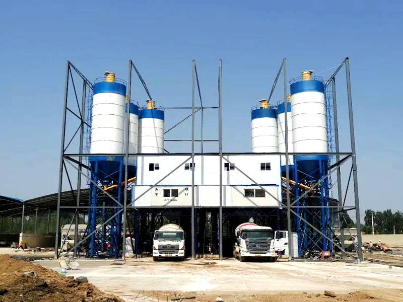 HZS混凝土攪拌站型號參數，攪拌站型號與費用的關系(圖1)