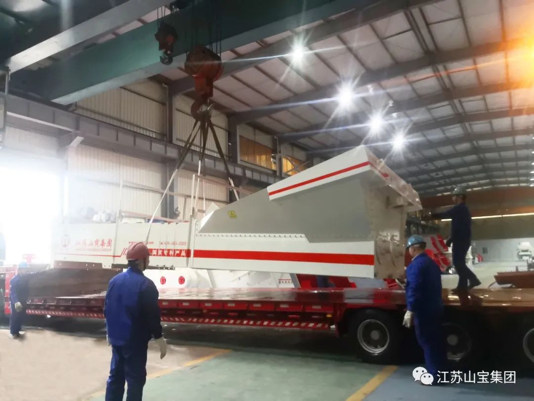江蘇山寶集團：洗砂機及細砂回收裝置順利發往盤固水泥現場(圖4)