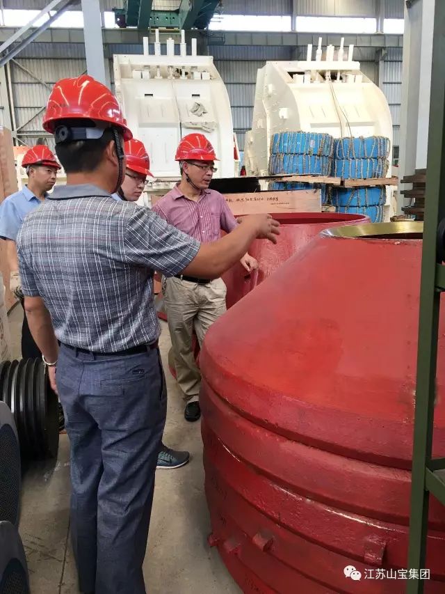 江蘇山寶集團：“技術交流、加深了解、增進友誼、推動合作”——熱烈歡迎中鐵五局領導蒞臨考察指導！(圖11)