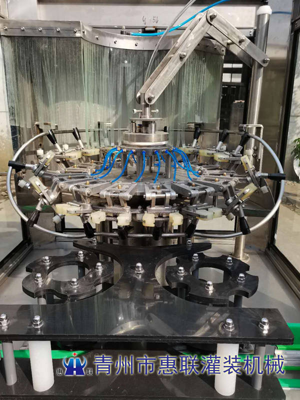 翻轉式洗瓶機對夾式洗瓶機的使用很簡單全自動洗瓶一鍵搞定(圖2)
