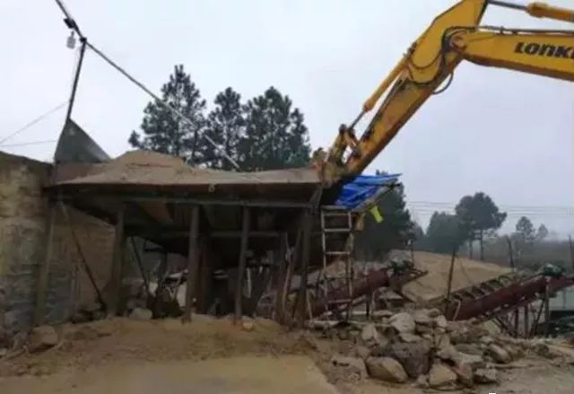 拆除！耒陽大市鎮存在14處非法洗砂場(圖6)