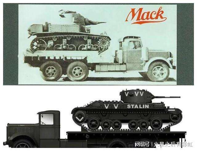 世界軍用拖車系列131軍拖起源-曾用前后8個輪子馱載坦克的邁克T8(圖10)