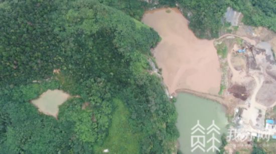 鎮江丹徒暗藏非法洗砂場廢水竟被偷排上山(圖4)