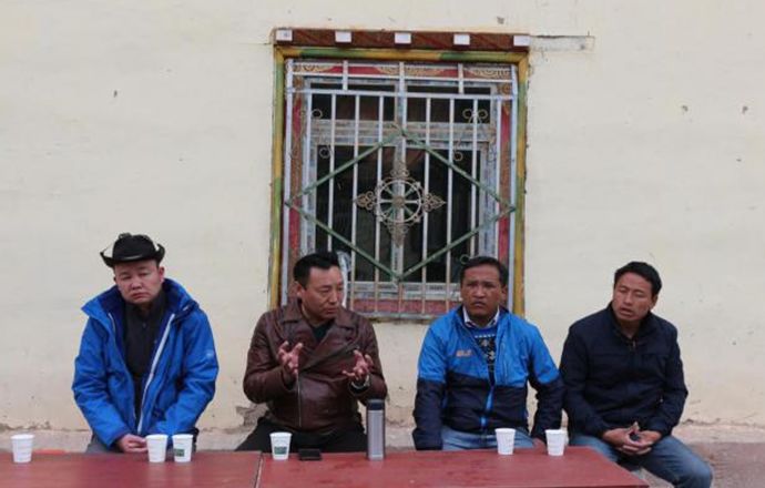 微說洛隆丨政協洛隆縣委員會深入馬利鎮布許蟲草采集點視察(圖3)
