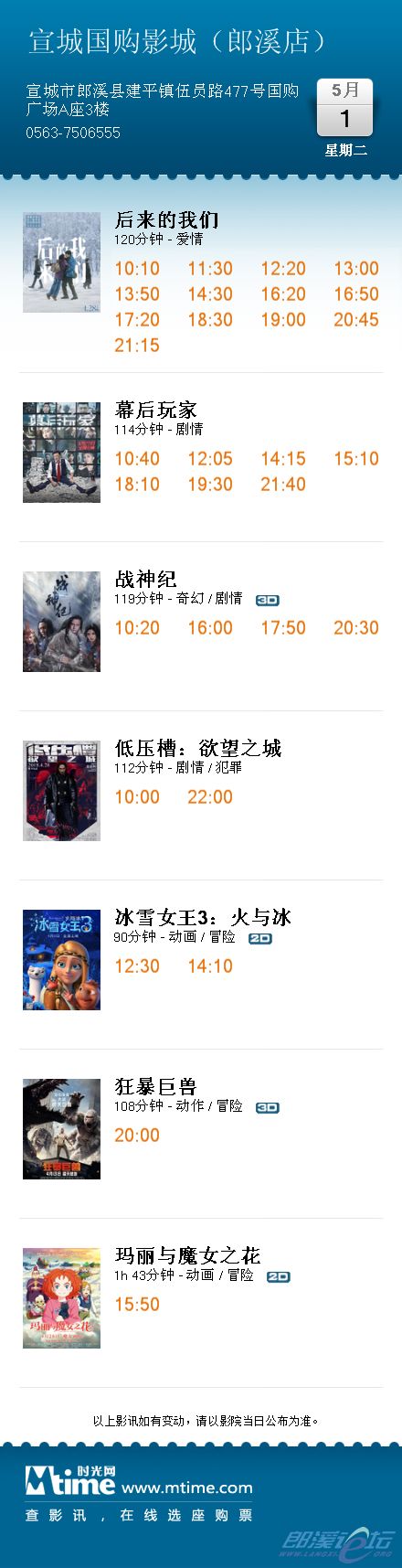 【郎溪論壇便民信息】2018.4.30（房屋租售、招聘求職、影訊）(圖7)