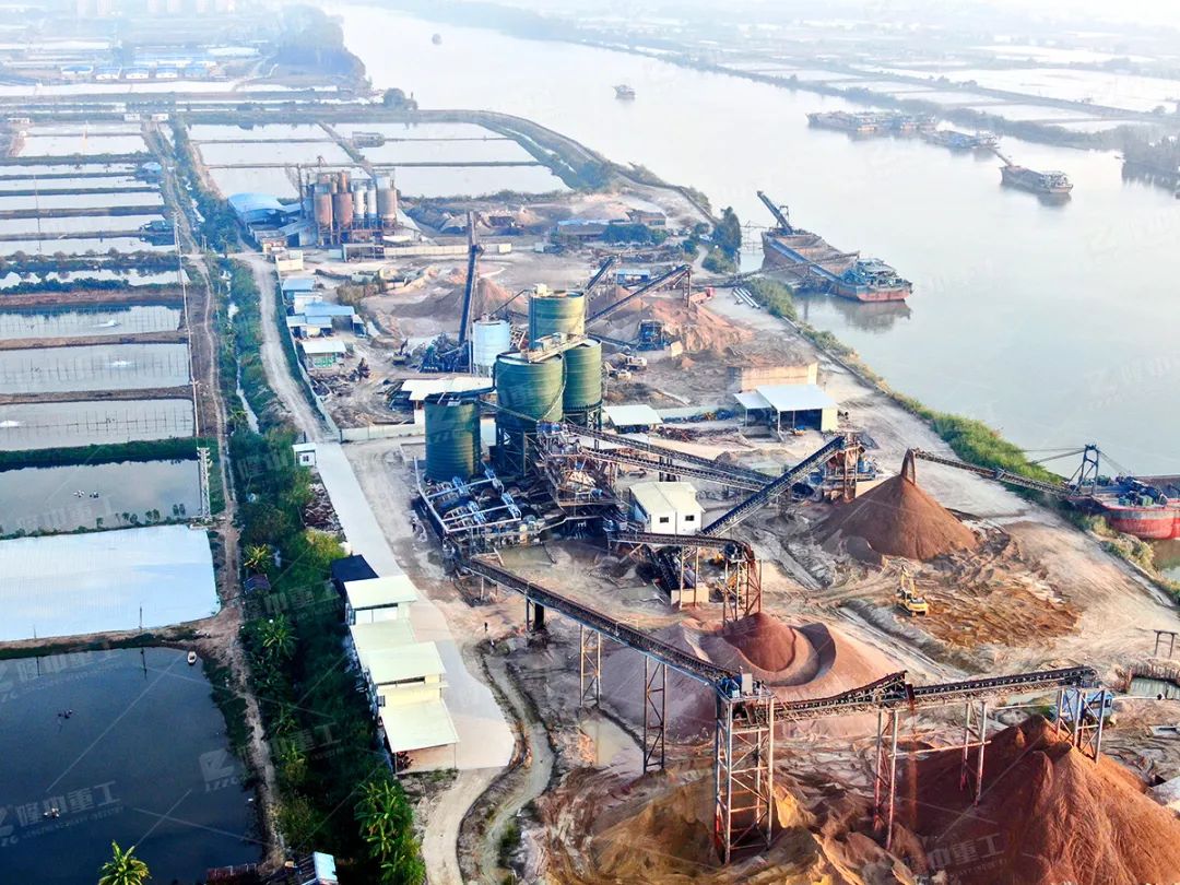 隆中重工EPC承建湖北武穴長(zhǎng)江礦業(yè)公司二期砂石骨料項(xiàng)目投產(chǎn)！（附生產(chǎn)線視頻）(圖15)