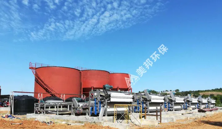 馬來西亞砂洗工程帶式壓濾脫水機(圖1)