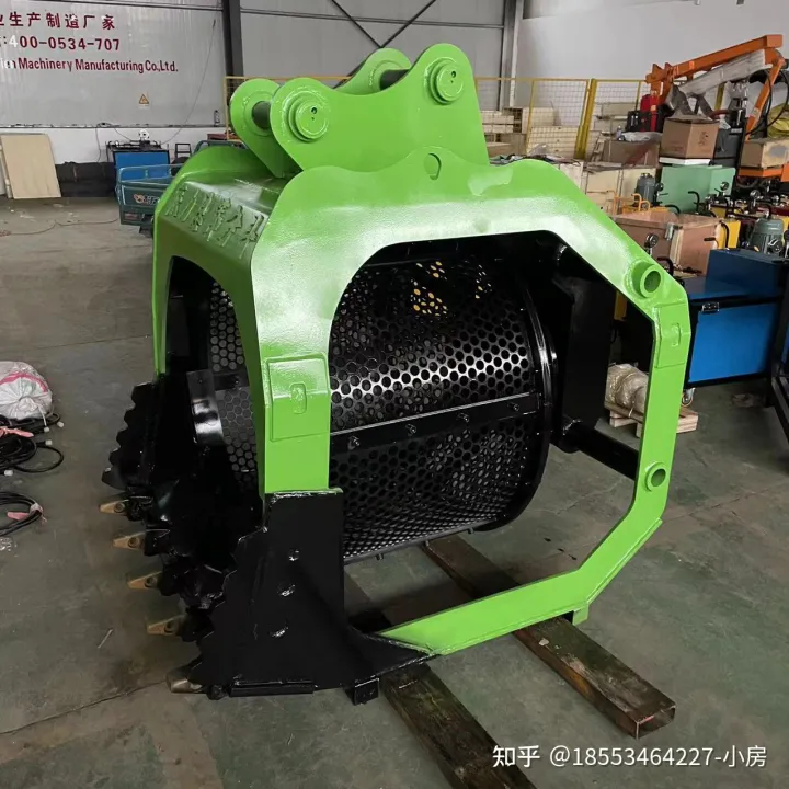 旋轉(zhuǎn)篩分斗液壓篩分斗洗沙斗泥土砂石分離機(jī)(圖1) 旋轉(zhuǎn)篩分斗液壓篩分斗洗沙斗泥土砂石分離機(jī)(圖1)
